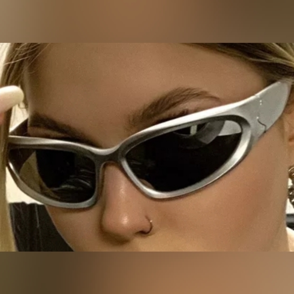 NWOT Men Women Steampunk Mirror Sports Sunglasses UV400 $20